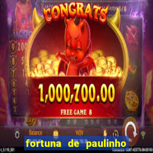 fortuna de paulinho roupa nova